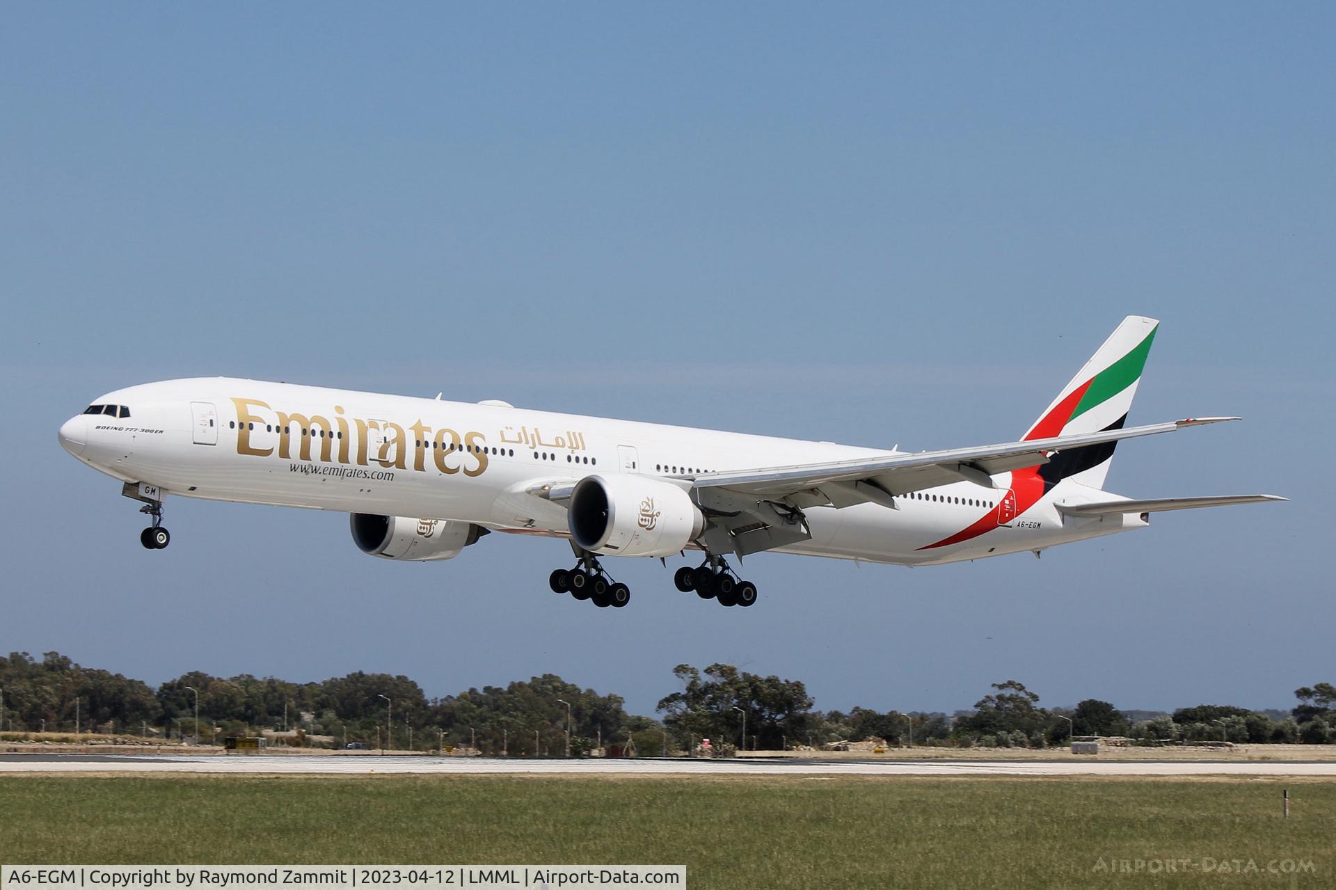 A6-EGM, 2012 Boeing 777-31H/ER C/N 41073, B777 A6-EGM Emirates Airlines