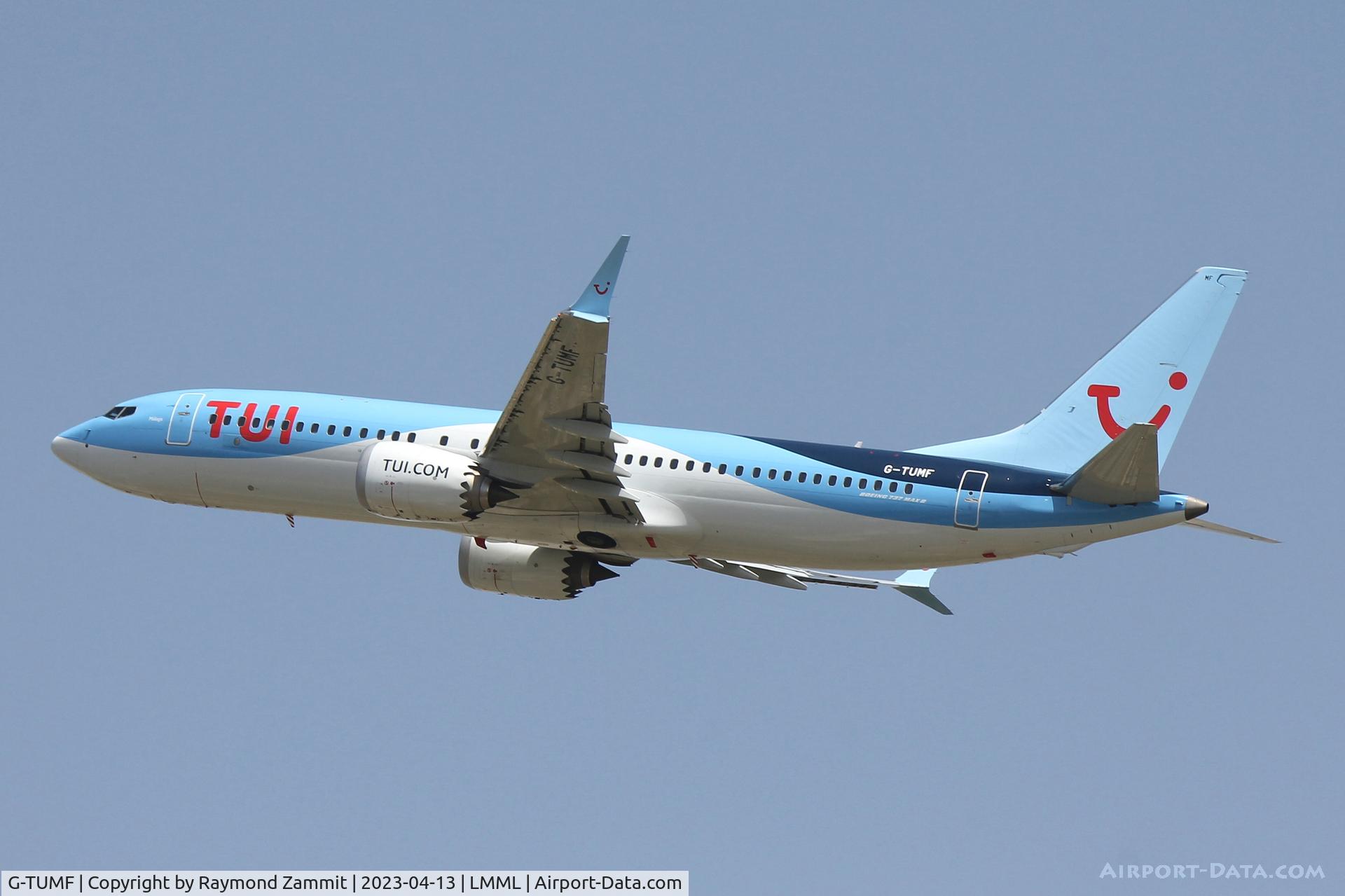 G-TUMF, 2019 Boeing 737-8 MAX C/N 44599, B737-8 MAX G-TUMF TuiFly