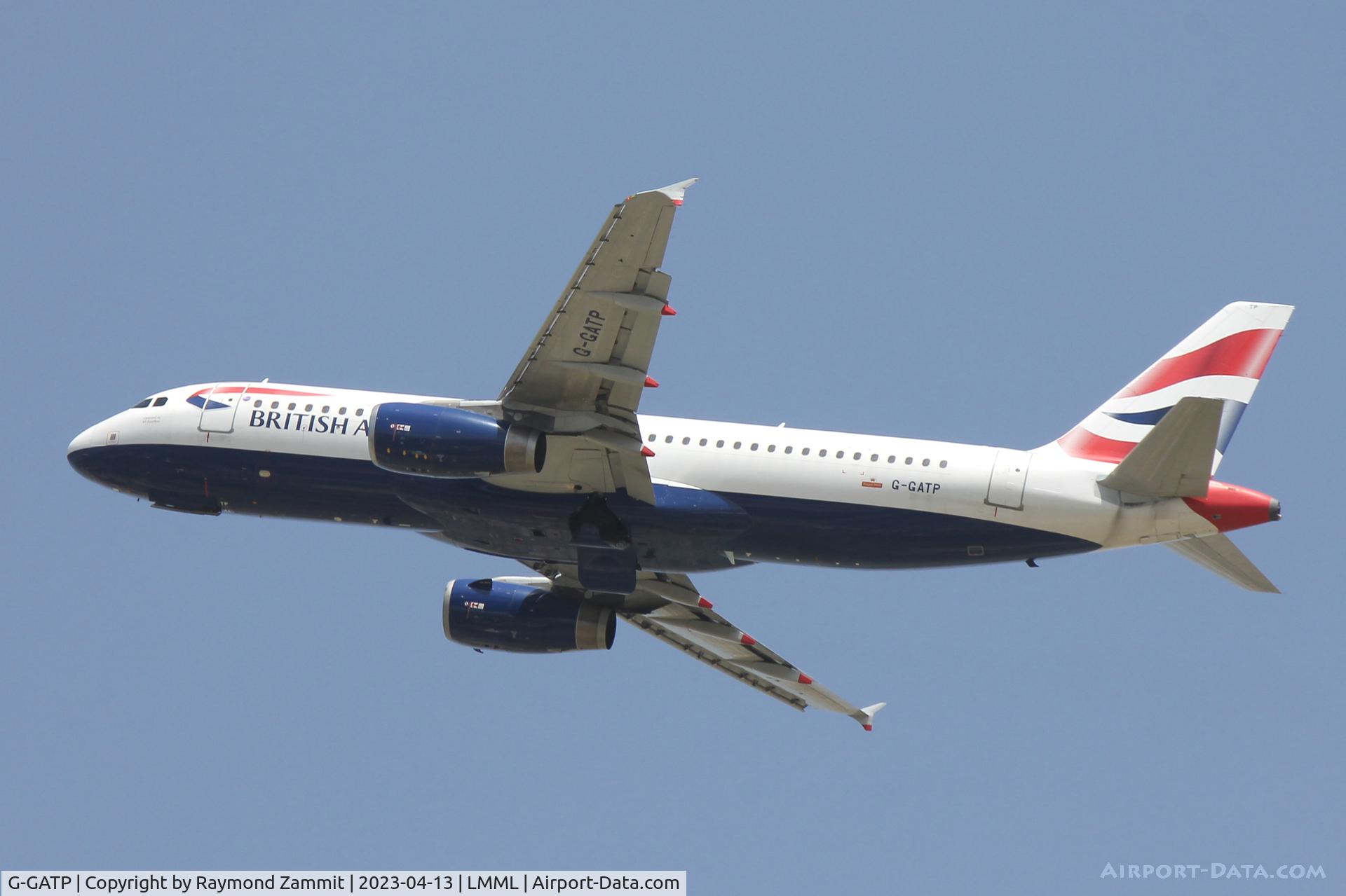 G-GATP, 2002 Airbus A320-232 C/N 1804, A320 G-GATP British Airways