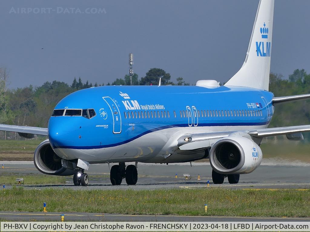 PH-BXV, 2007 Boeing 737-8K2 C/N 30370, KLM from Amsterdam