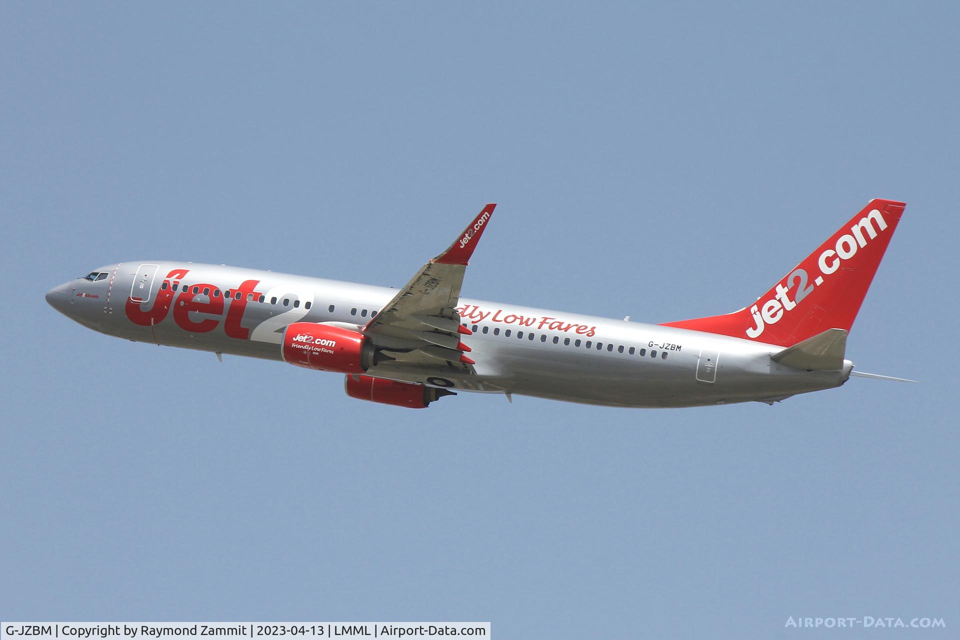 G-JZBM, 2018 Boeing 737-800 C/N 63170, B737-800 G-JZBM Jet2Com