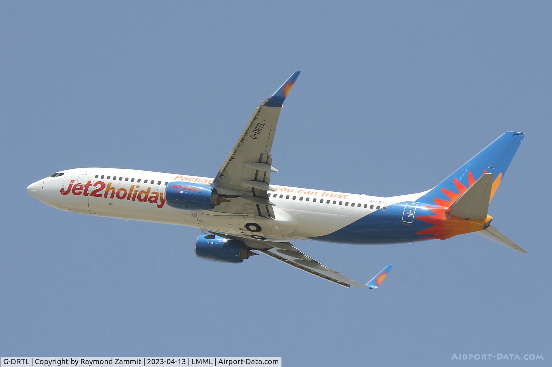 G-DRTL, 2013 Boeing 737-8AL C/N 39059, B737-800 G-DRTL Jet2Com