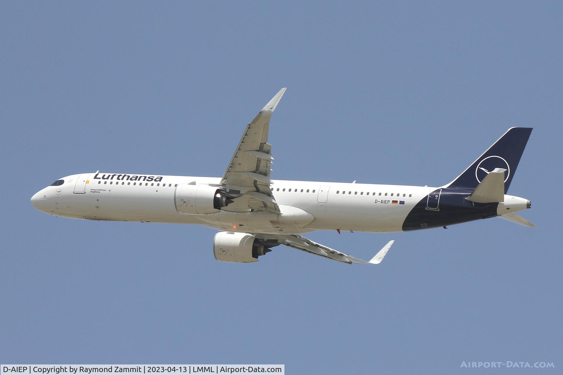 D-AIEP, Airbus 321-271NX C/N 11027, A321Neo D-AIEP Lufthansa