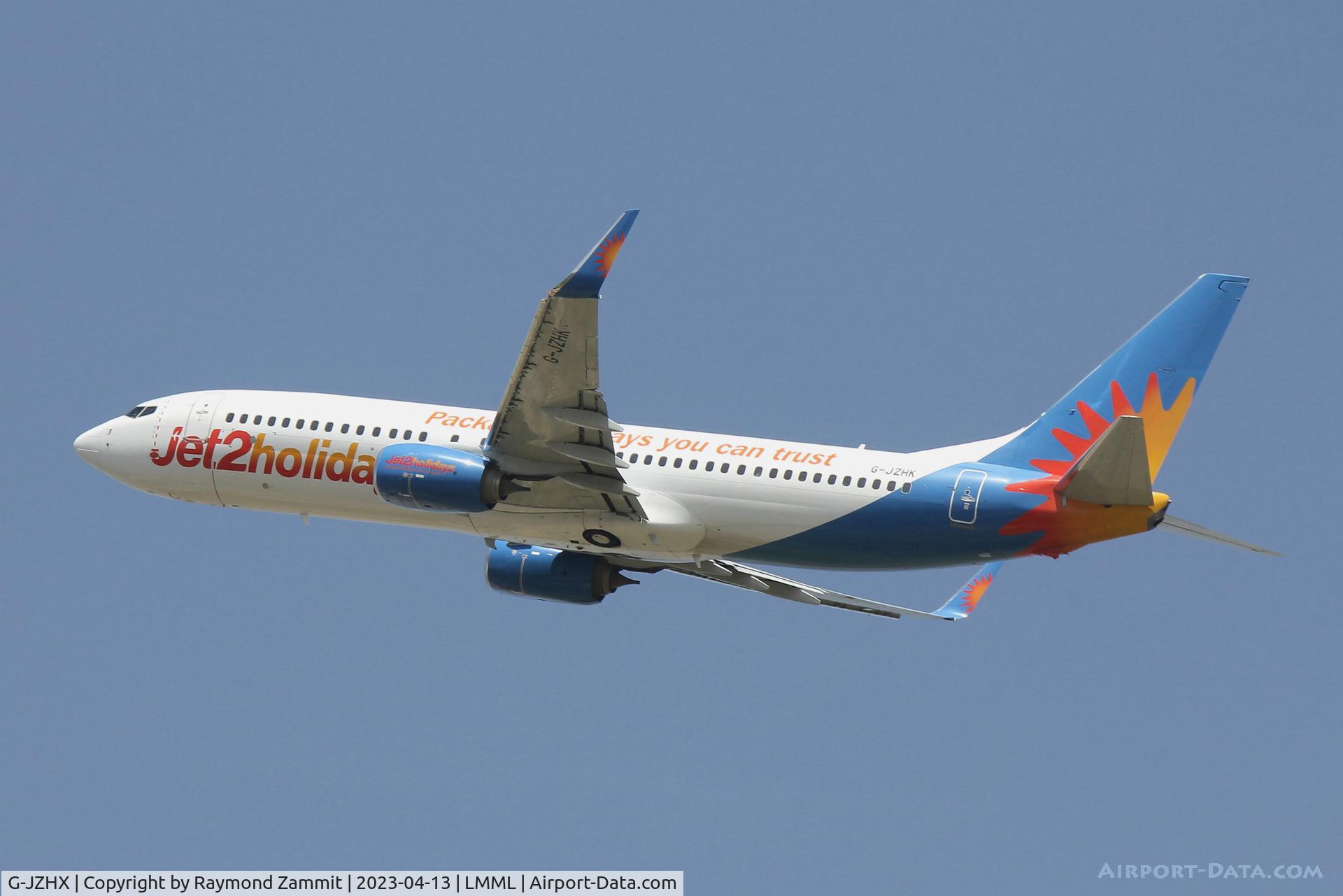 G-JZHX, 2017 Boeing 737-800 C/N 63154, B737-800 G-JZHX Jet2Com