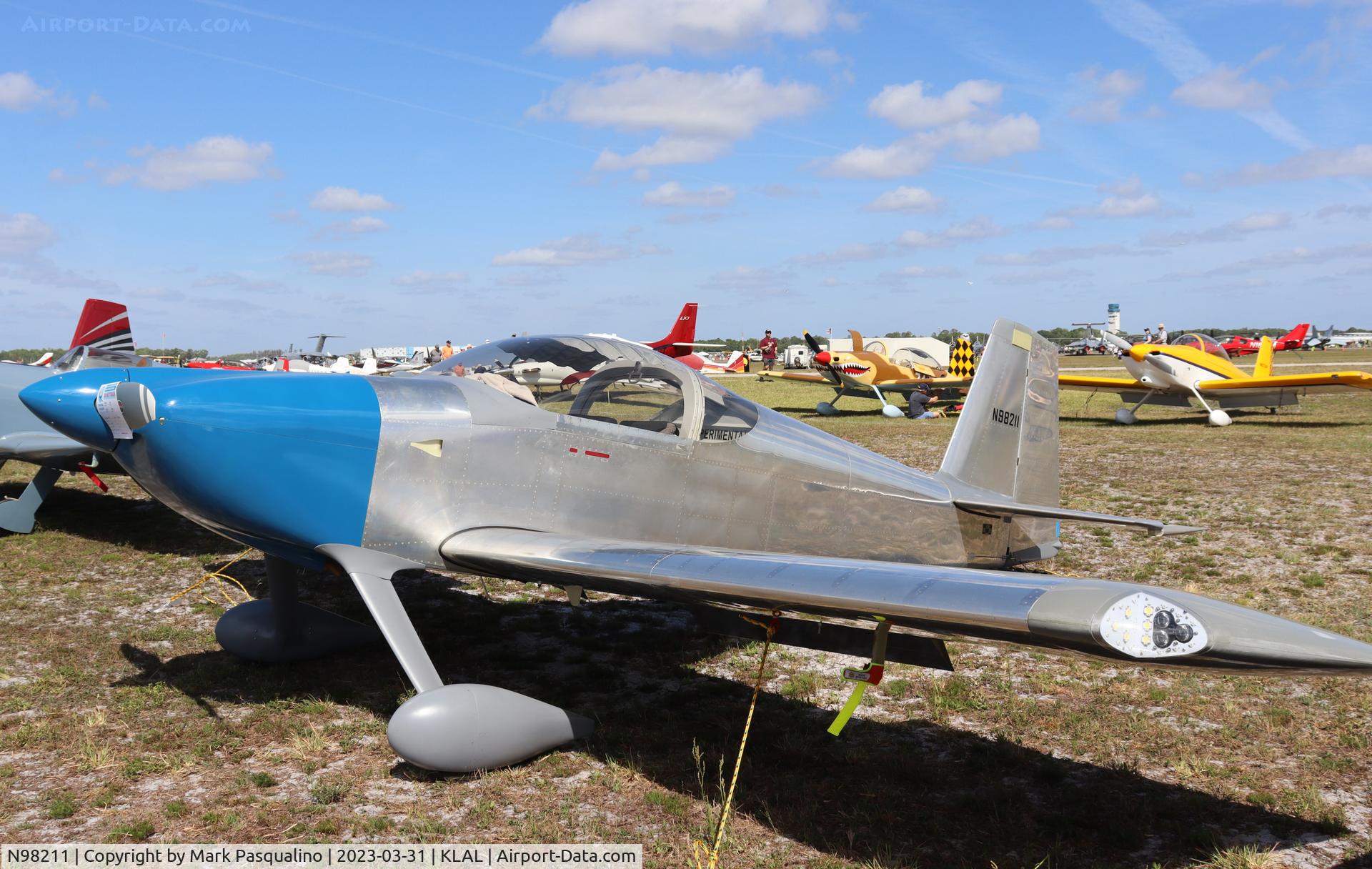 N98211, 2021 Van's RV-7 C/N 74564, Vans RV-7