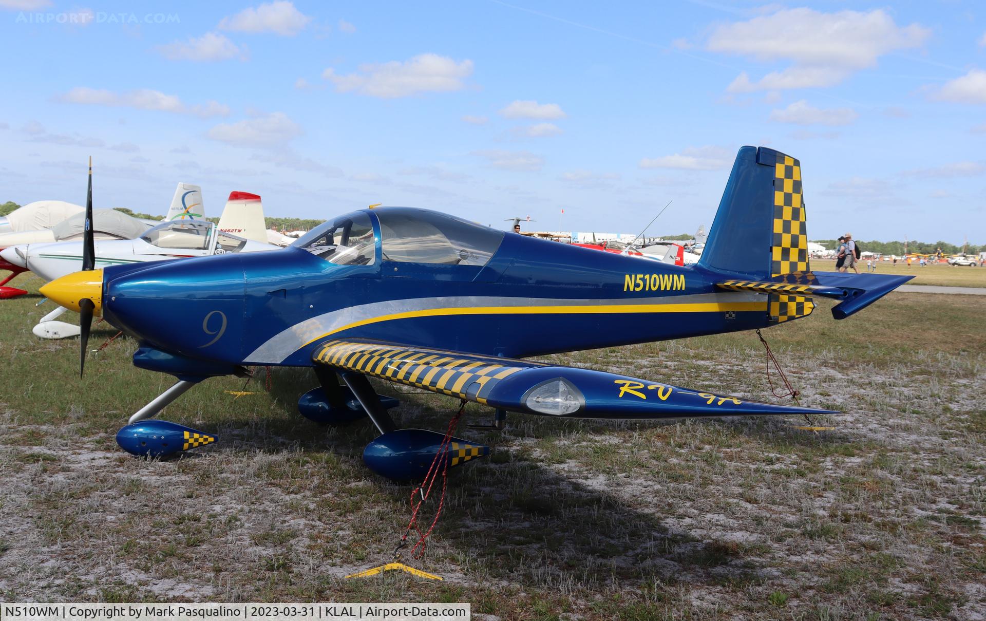 N510WM, Vans RV-9A C/N 91396, Vans RV-9A