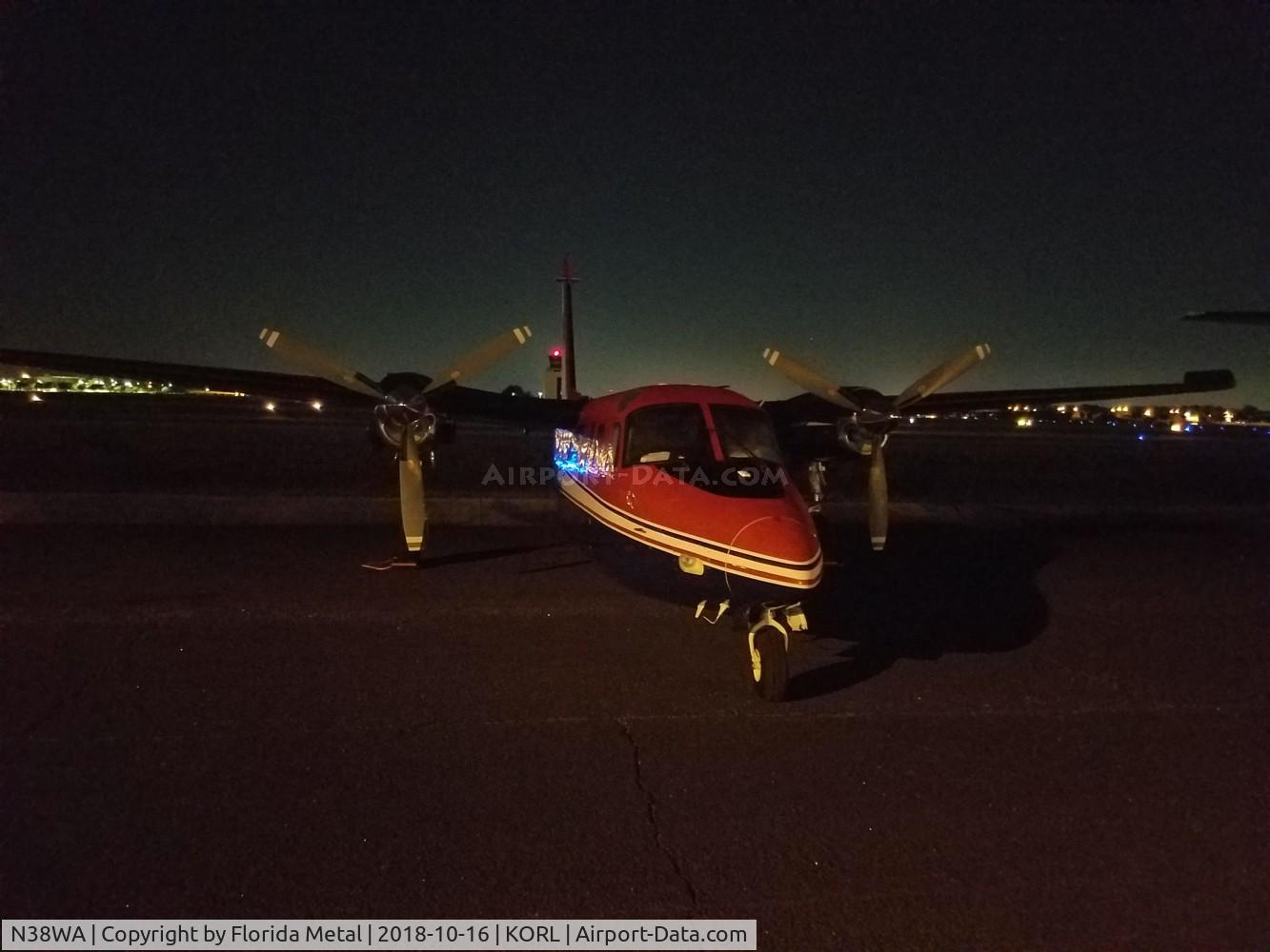 N38WA, 1974 Rockwell International 690A Turbo Commander C/N 11169, Commander 690A zx