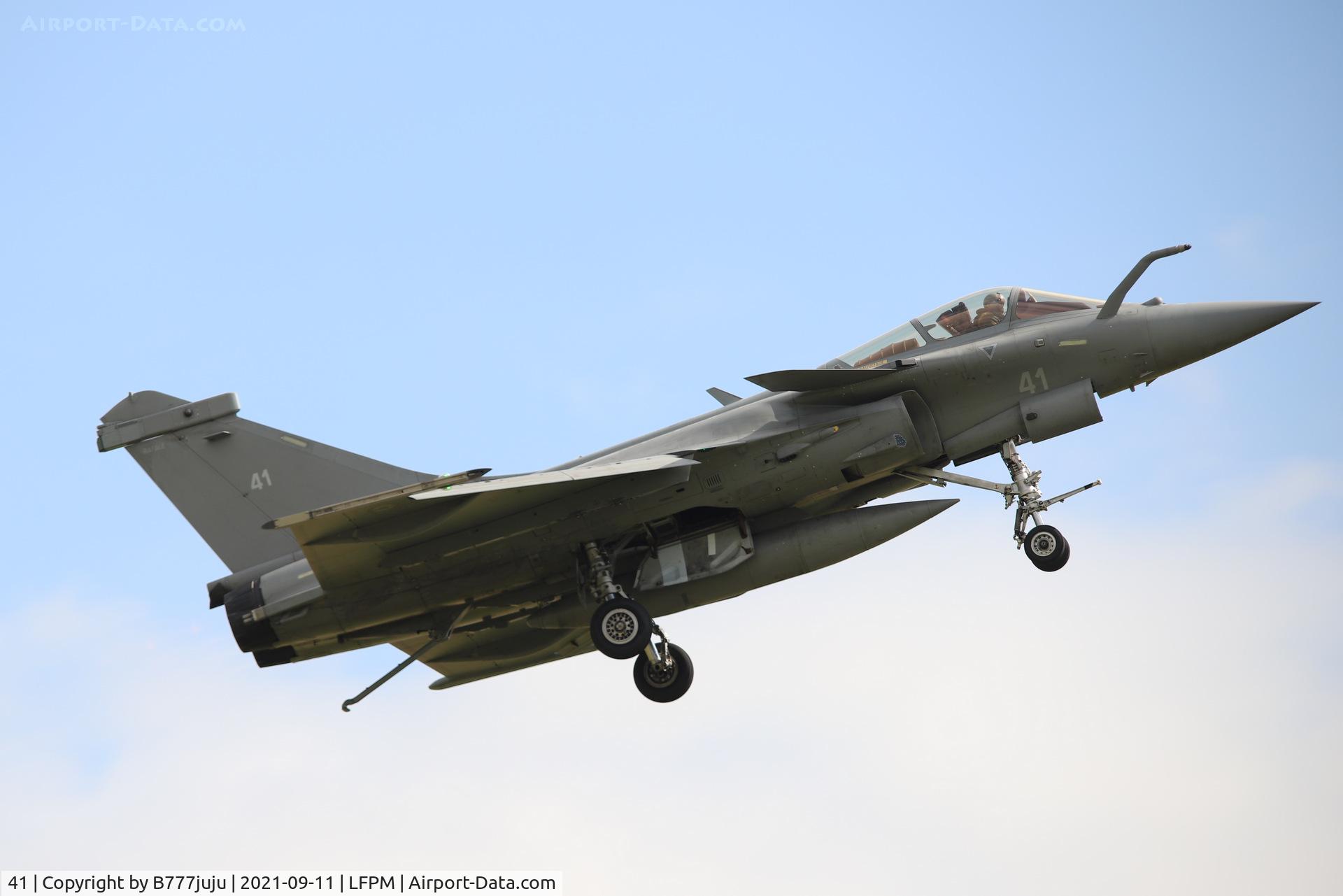 41, Dassault Rafale M C/N 41, during Paris Air Legende 2021
