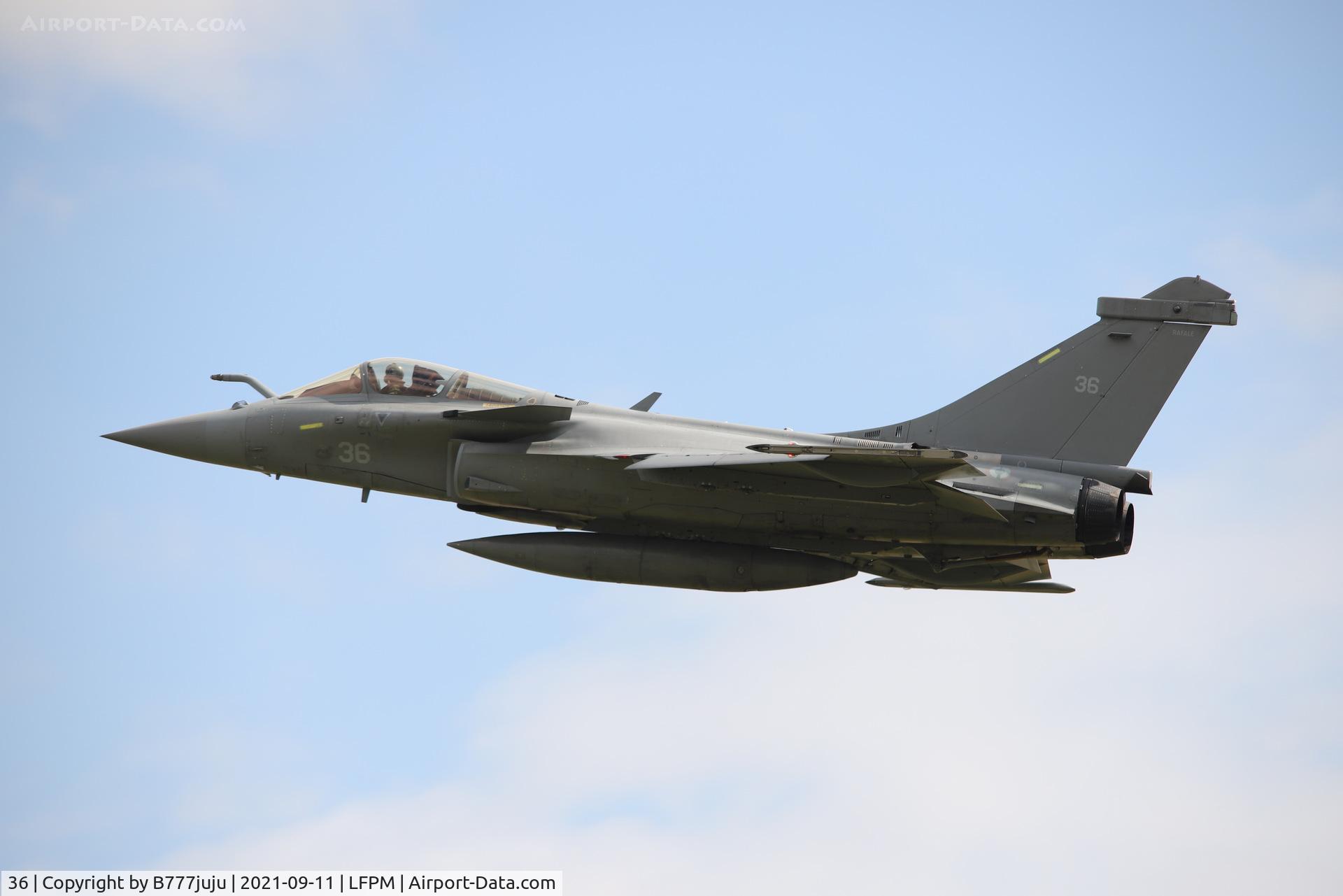 36, Dassault Rafale M C/N 36, during Paris Air Legende 2021