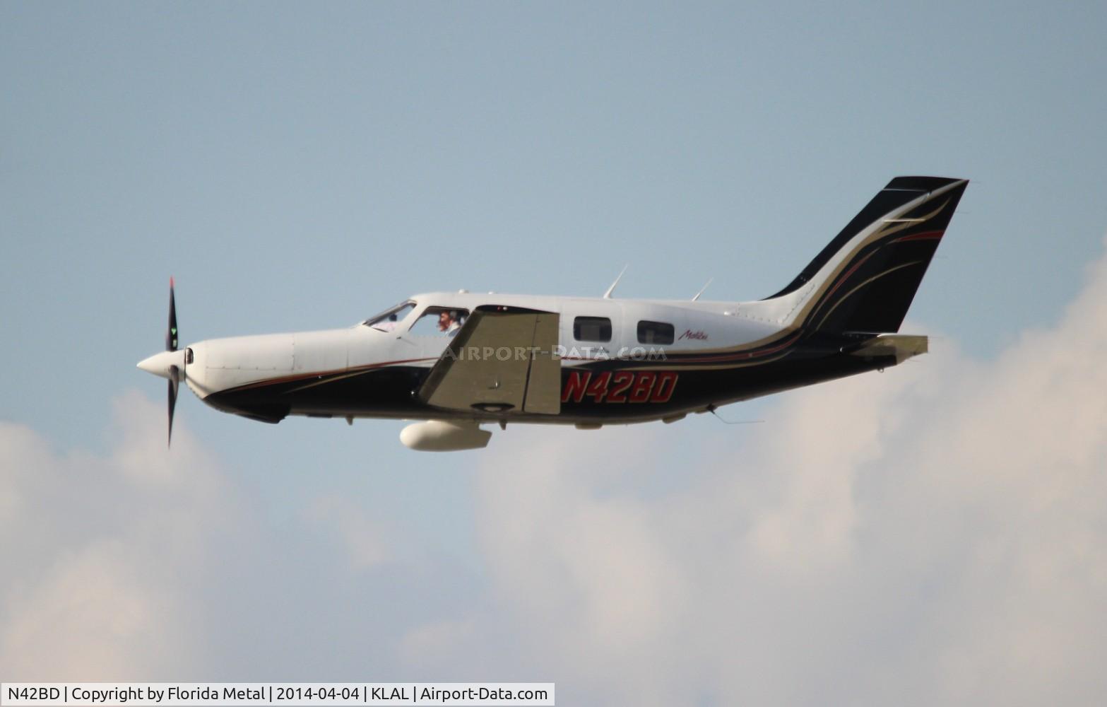 N42BD, 1988 Piper PA-46-310P Malibu C/N 4608122, PA-46-310P zx