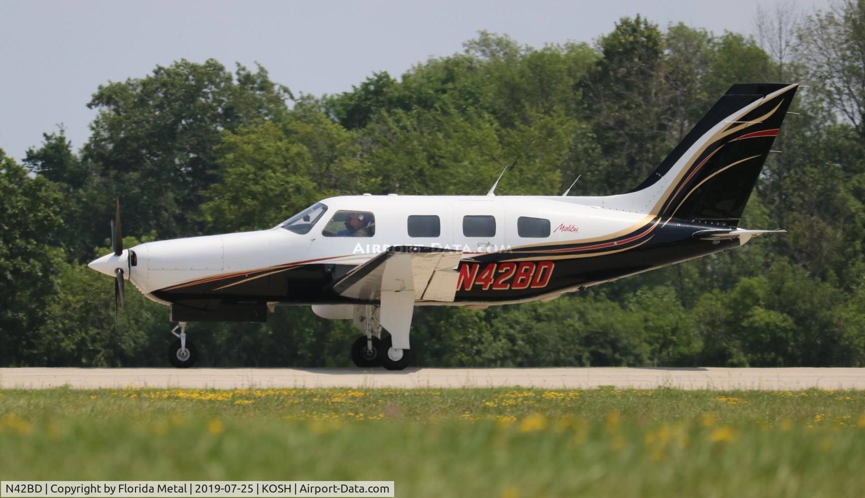 N42BD, 1988 Piper PA-46-310P Malibu C/N 4608122, PA-46-310P zx