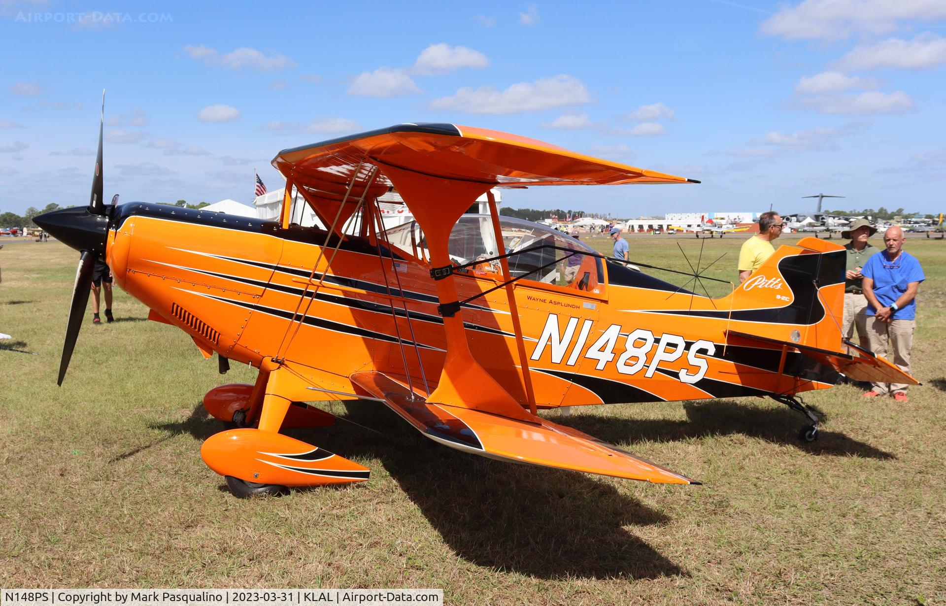 N148PS, 2001 Aviat Pitts S-2C Special C/N 6048, Pitts S-2C