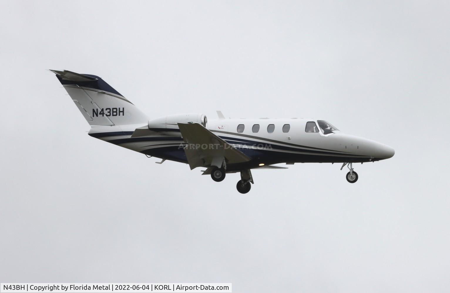 N43BH, 2007 Cessna 525 CitationJet CJ1+ C/N 525-0633, C525 zx