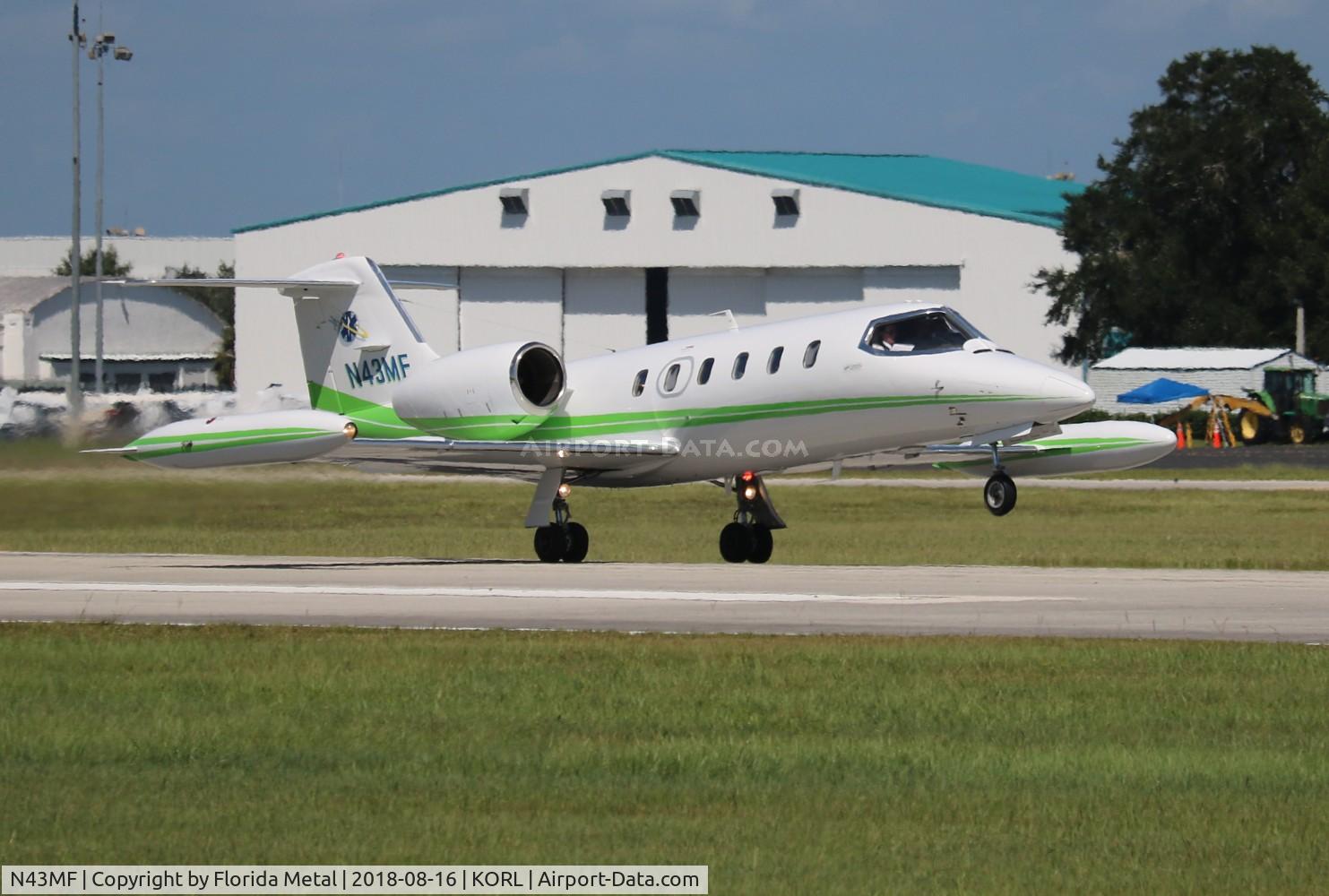 N43MF, 1980 Learjet 35A C/N 284, Lear 35 zx