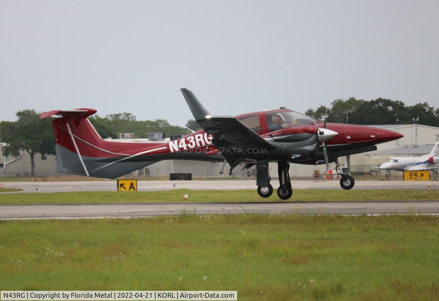 N43RG, 2022 Diamond DA42 NG Twin Star C/N 42.N455, DA-42 zx (written off in severe t-storm in September 2022