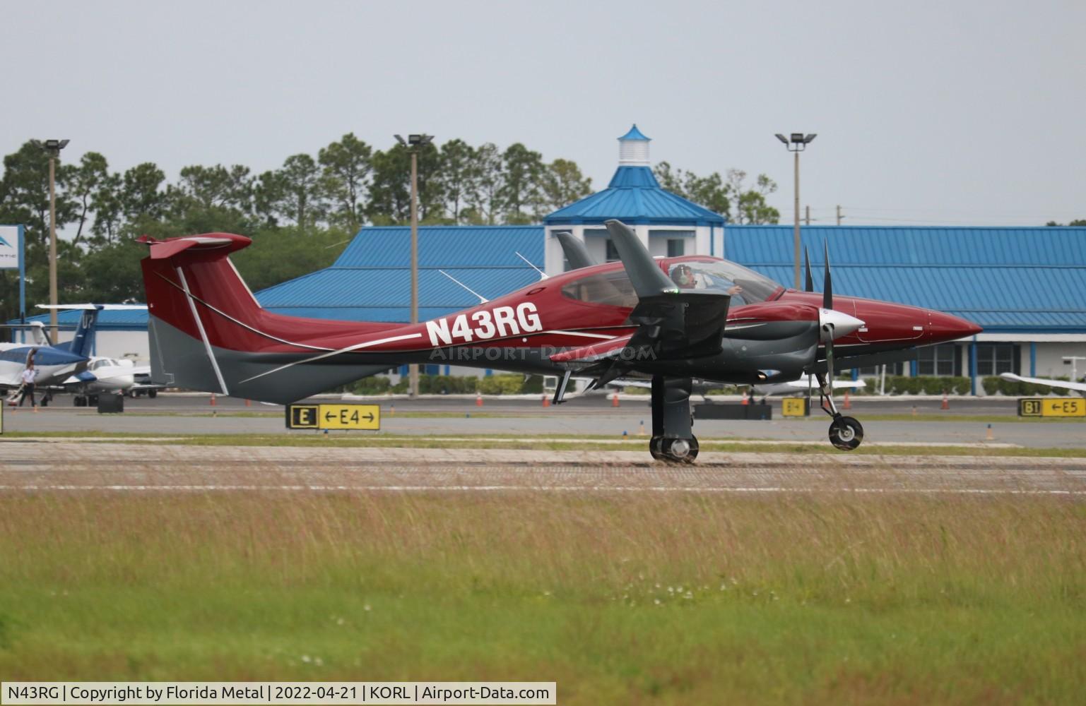 N43RG, 2022 Diamond DA42 NG Twin Star C/N 42.N455, DA-42 zx