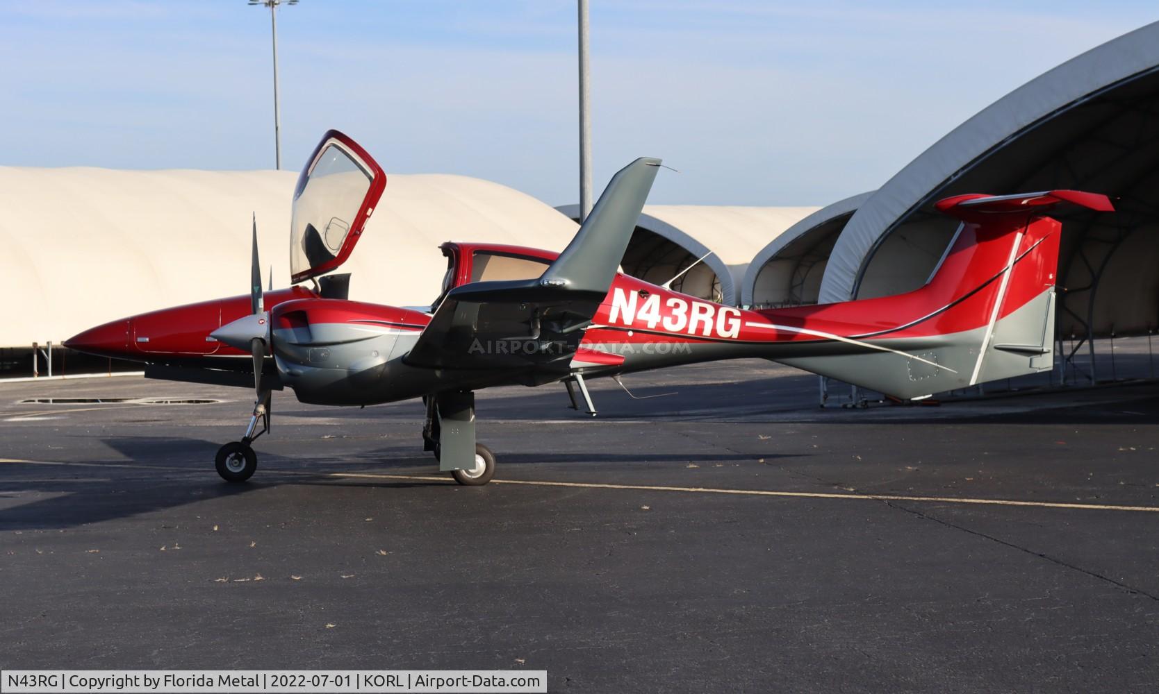 N43RG, 2022 Diamond DA42 NG Twin Star C/N 42.N455, DA-42 zx