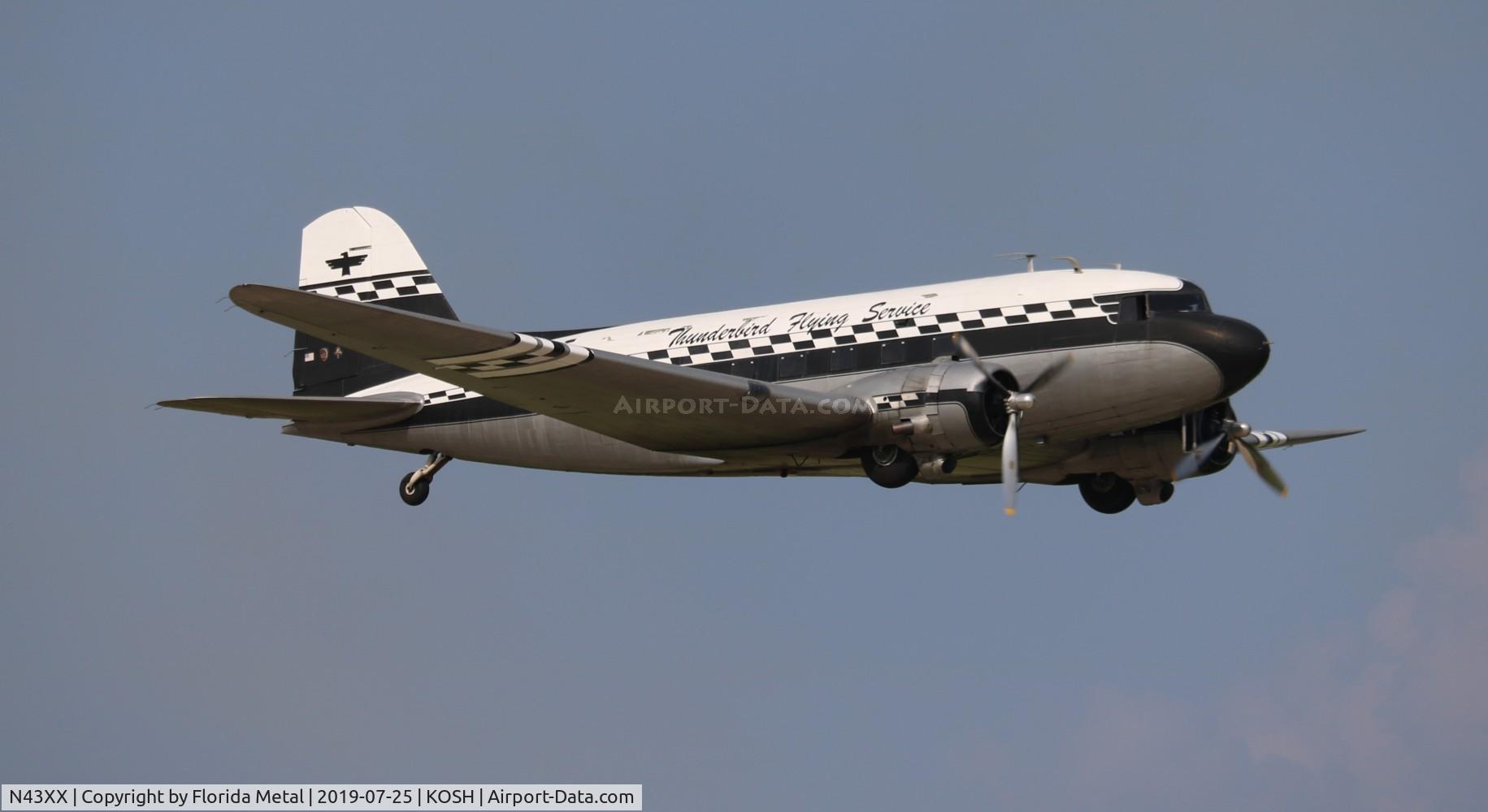 N43XX, 1943 Douglas DC-3A-S1C3G (C-53D) C/N 11665, DC-3 zx