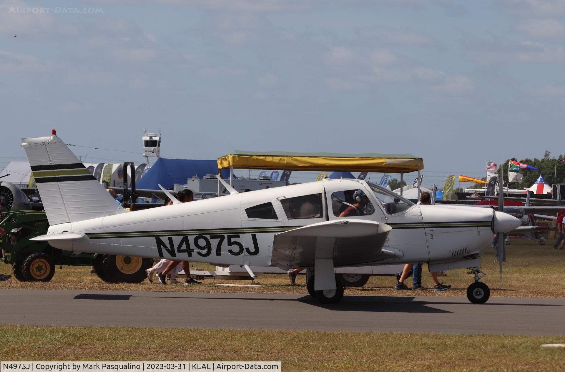 N4975J, 1968 Piper PA-28R-180 Cherokee Arrow C/N 28R-30727, Piper PA-28R-200