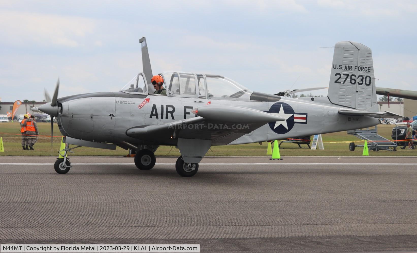 N44MT, 1952 Beech T-34A (A45) Mentor Mentor C/N G-11, T-34 zx