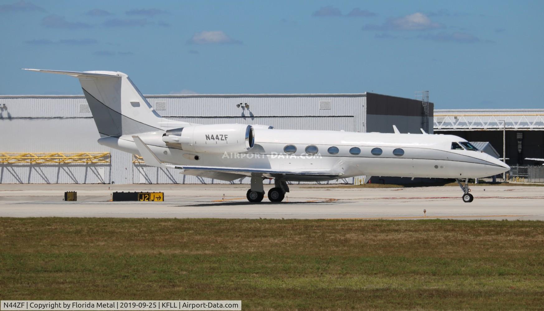 N44ZF, 1987 Gulfstream Aerospace G-IV C/N 1029, G-IV zx