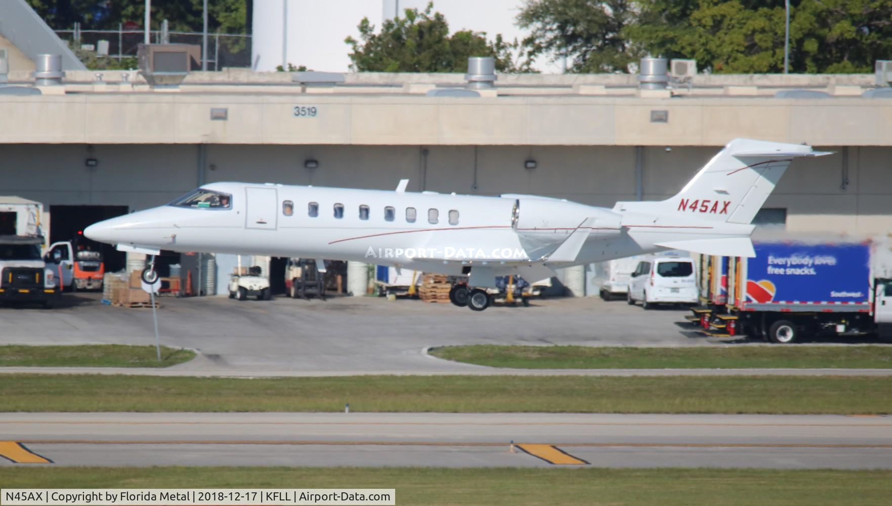 N45AX, 2008 Learjet Inc 45 C/N 377, Lear 45 zx
