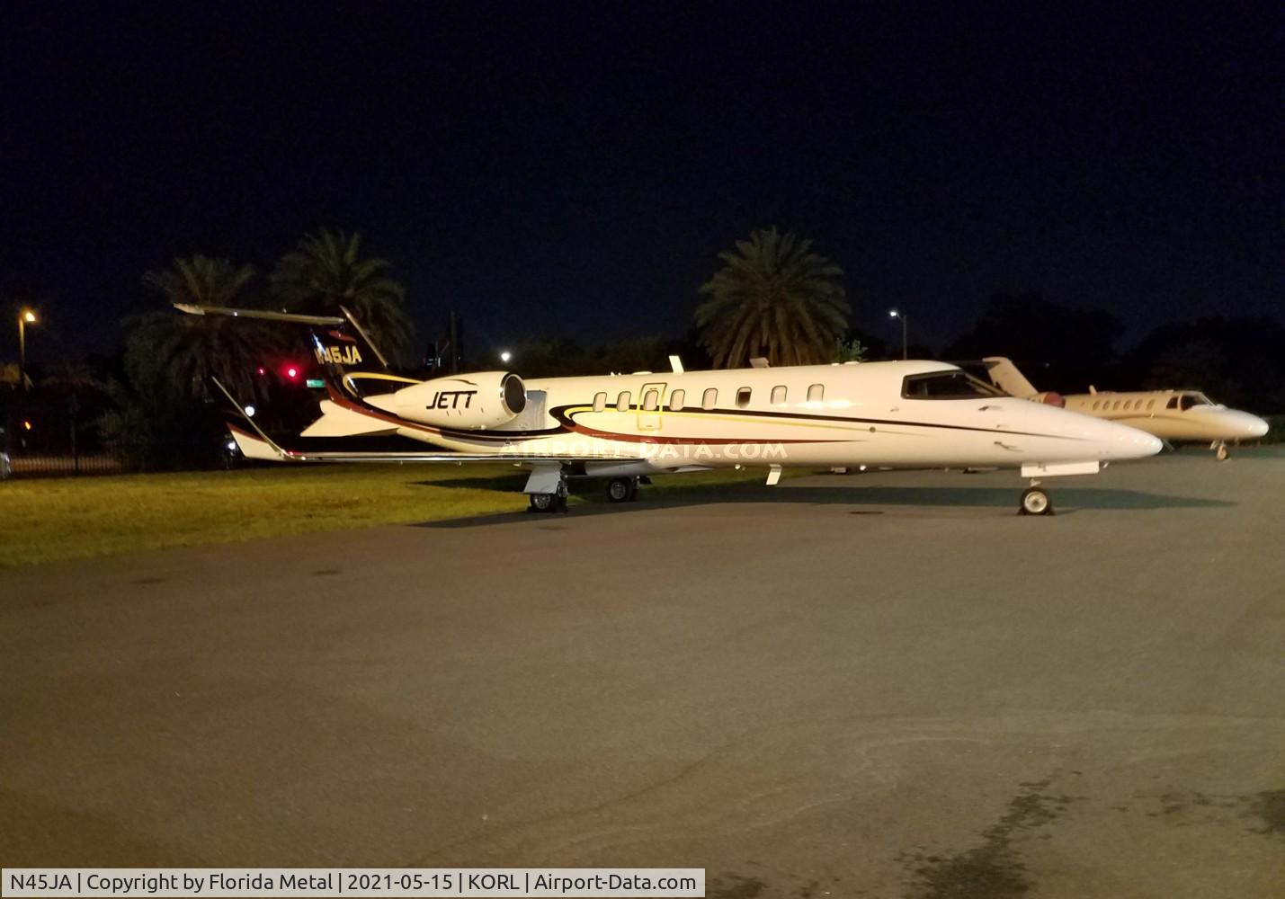 N45JA, 2008 Learjet 45XR C/N 45-385, Lear 45 zx