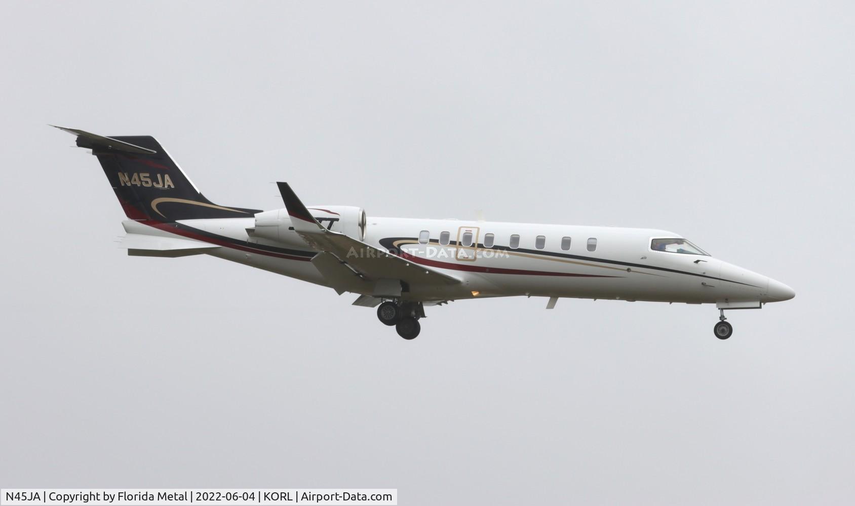 N45JA, 2008 Learjet 45XR C/N 45-385, Lear 45 zx