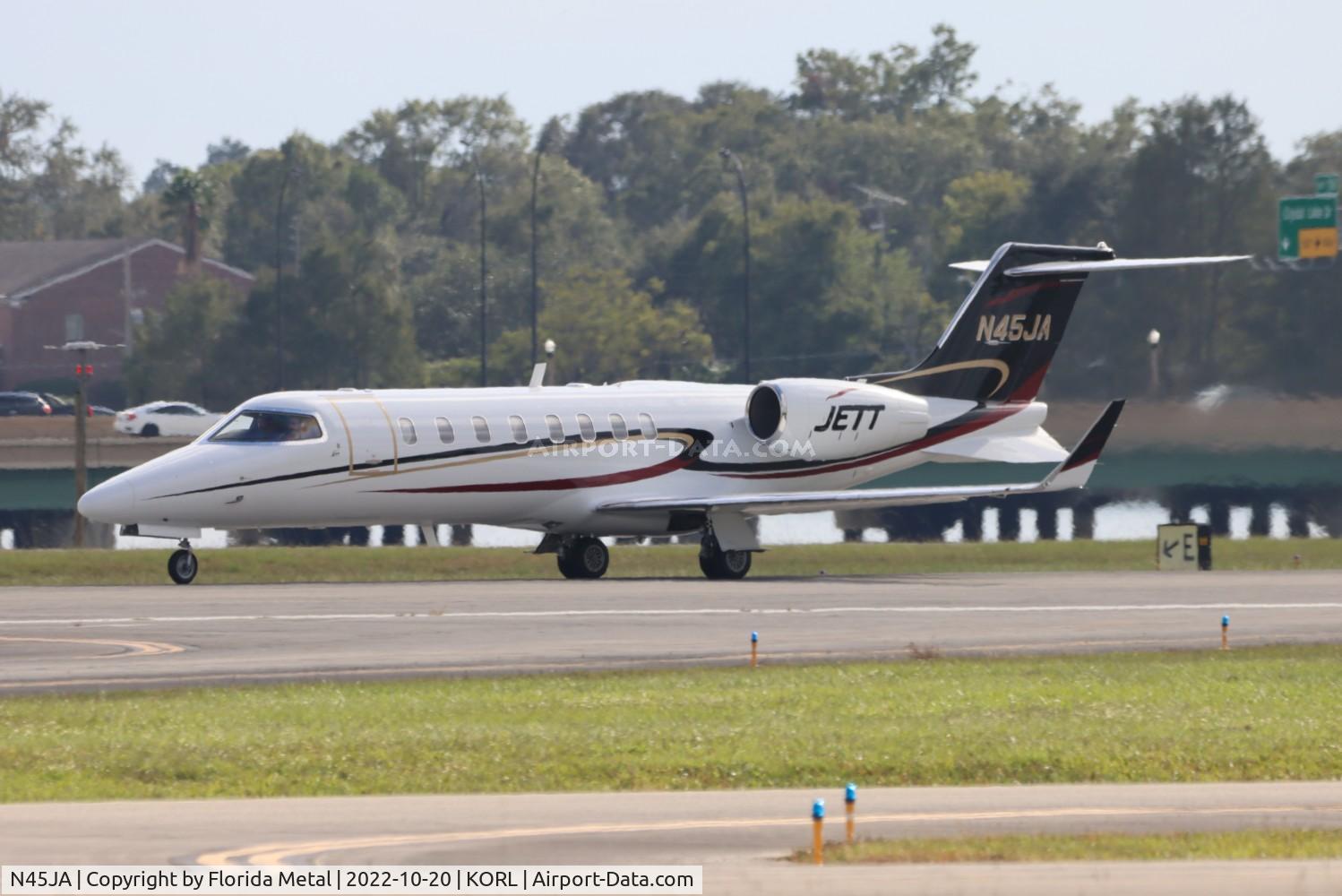 N45JA, 2008 Learjet 45XR C/N 45-385, Lear 45 zx