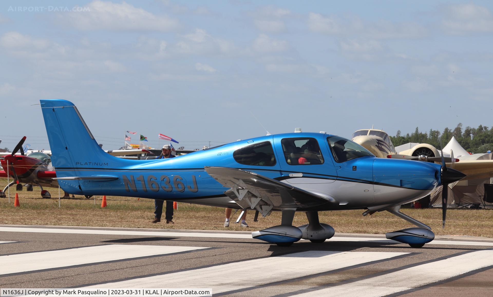 N1636J, 2017 Cirrus SR22 C/N 4541, Cirrus SR22