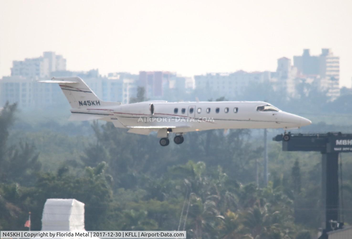 N45KH, 2006 Learjet 45 C/N 313, Lear 45 zx
