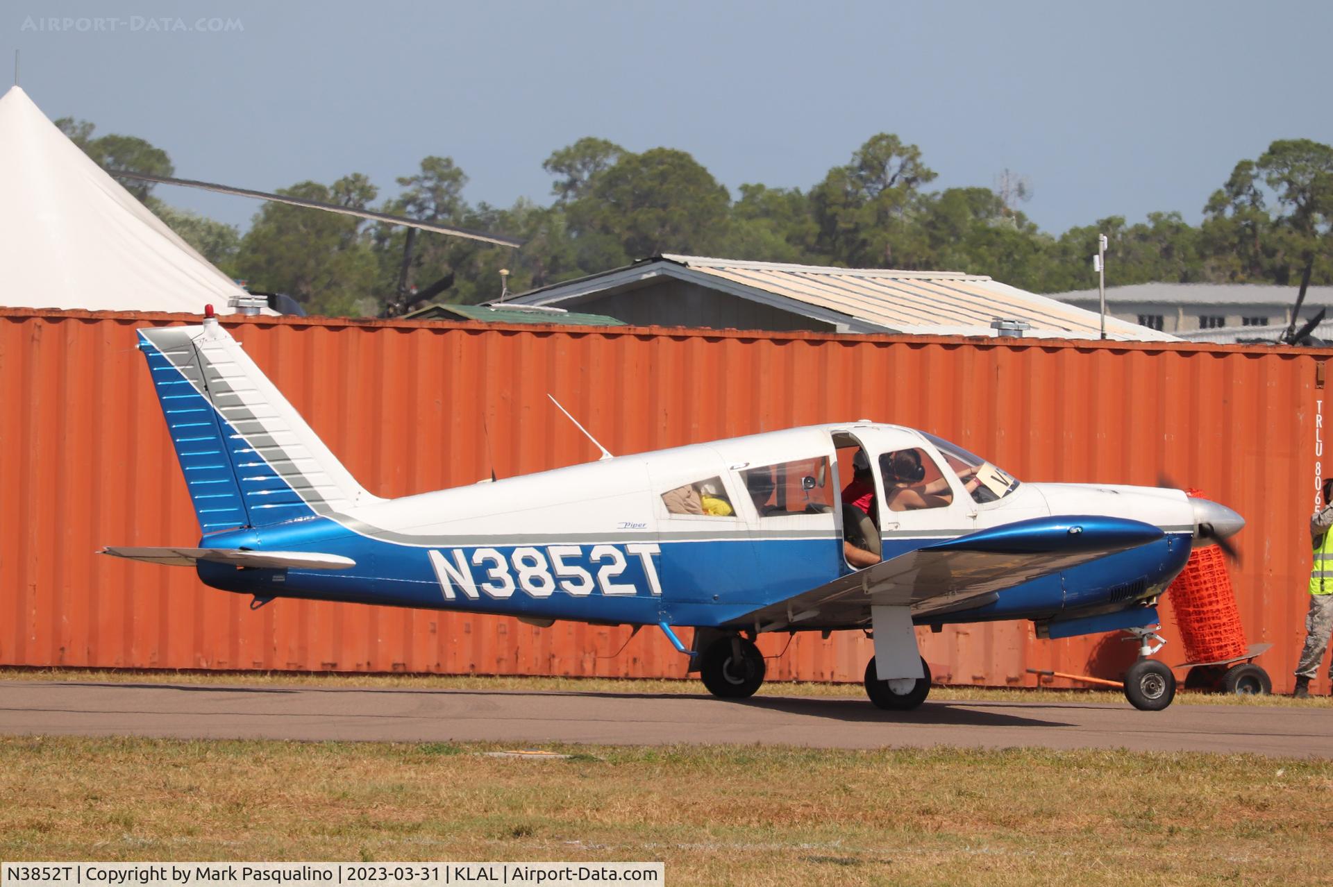 N3852T, 1967 Piper PA-28R-180 Cherokee Arrow C/N 28R-30174, Piper PA-28R-180