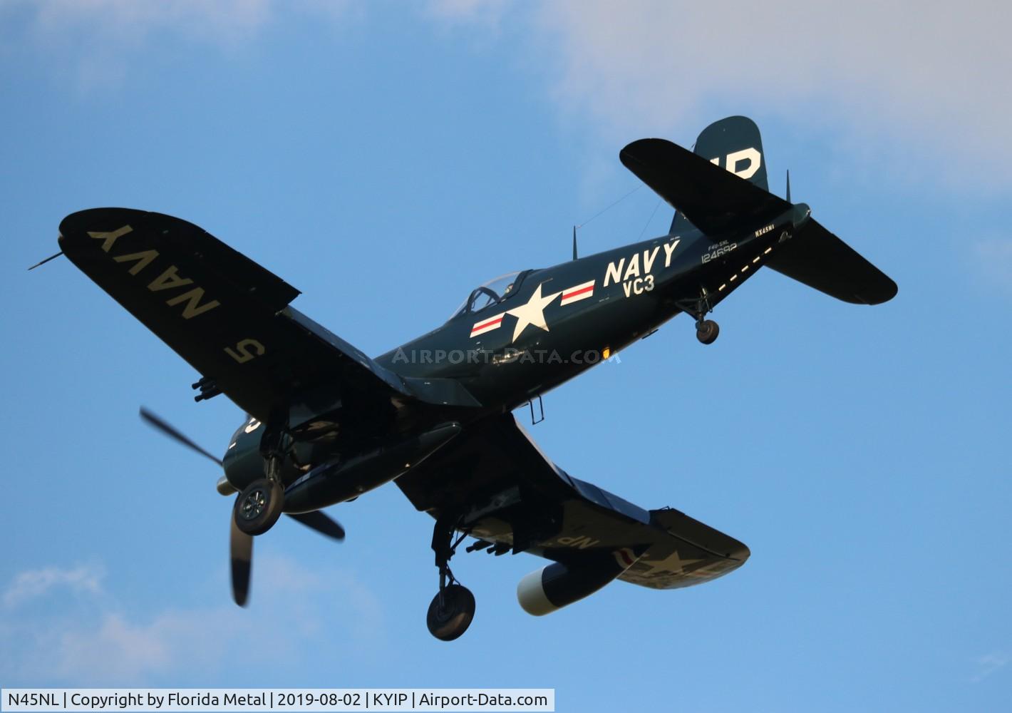 N45NL, 1951 Vought F4U-5NL Corsair C/N 124692, F4U Corsair zx