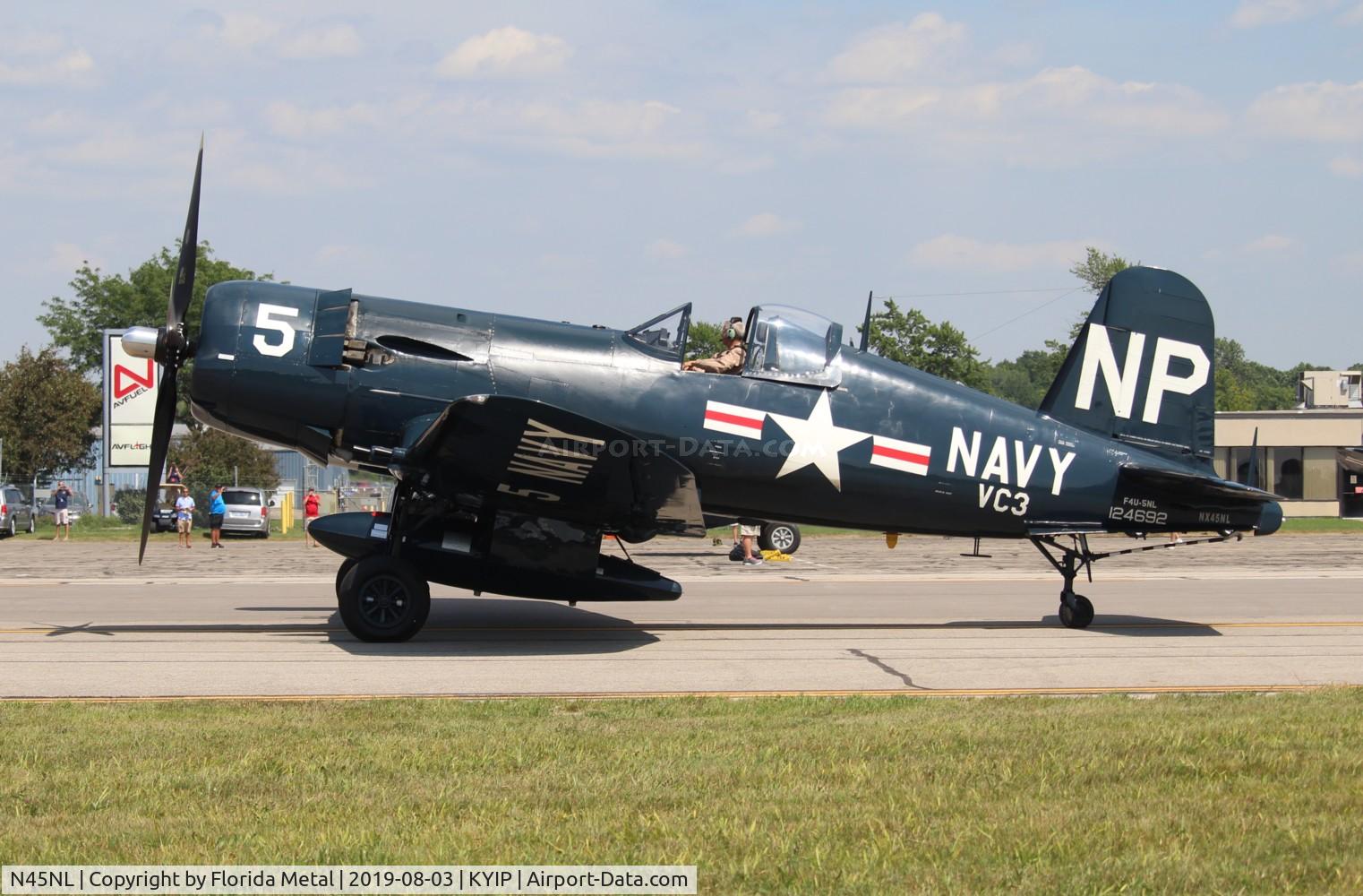 N45NL, 1951 Vought F4U-5NL Corsair C/N 124692, F4U Corsair zx