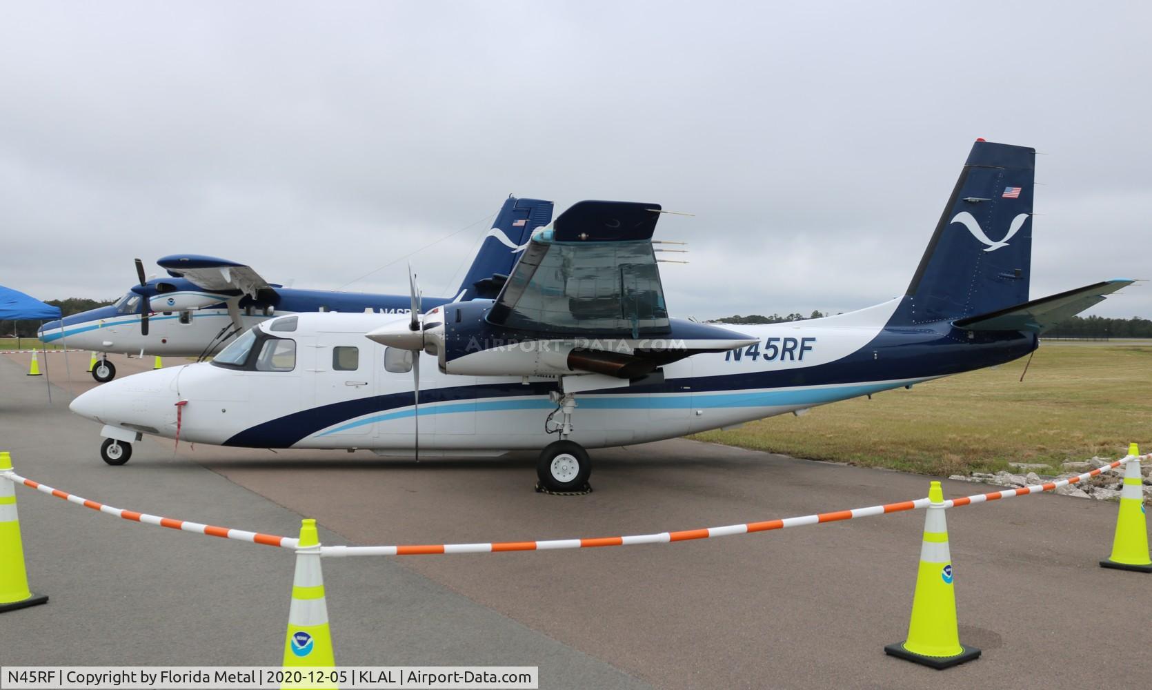 N45RF, 1984 Gulfstream American 695A Jetprop 1000 C/N 96089, NOAA zx