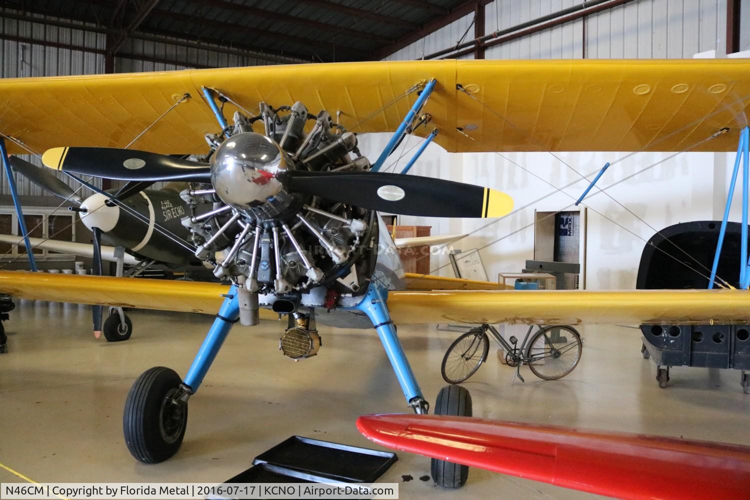 N46CM, 1943 Boeing E75 C/N 75-5122, PT-17 zx
