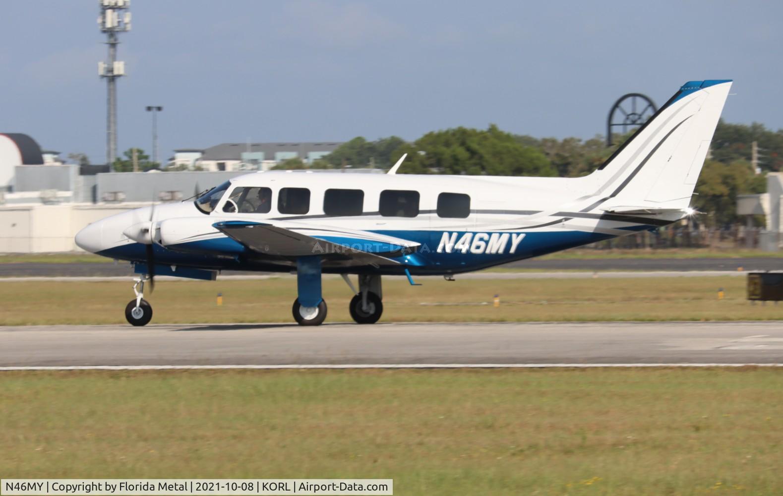 N46MY, 1975 Piper PA-31-350 Chieftain C/N 31-7552039, ORL 2021
