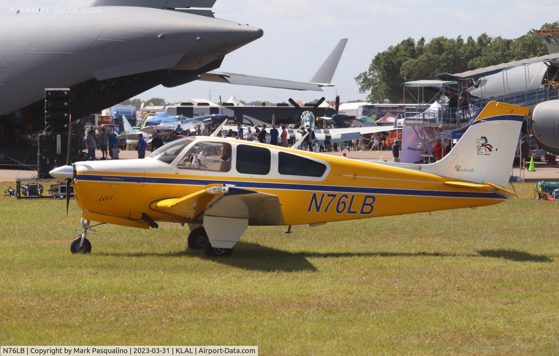 N76LB, 1970 Beech F33 Bonanza C/N CD-1240, Beech F33