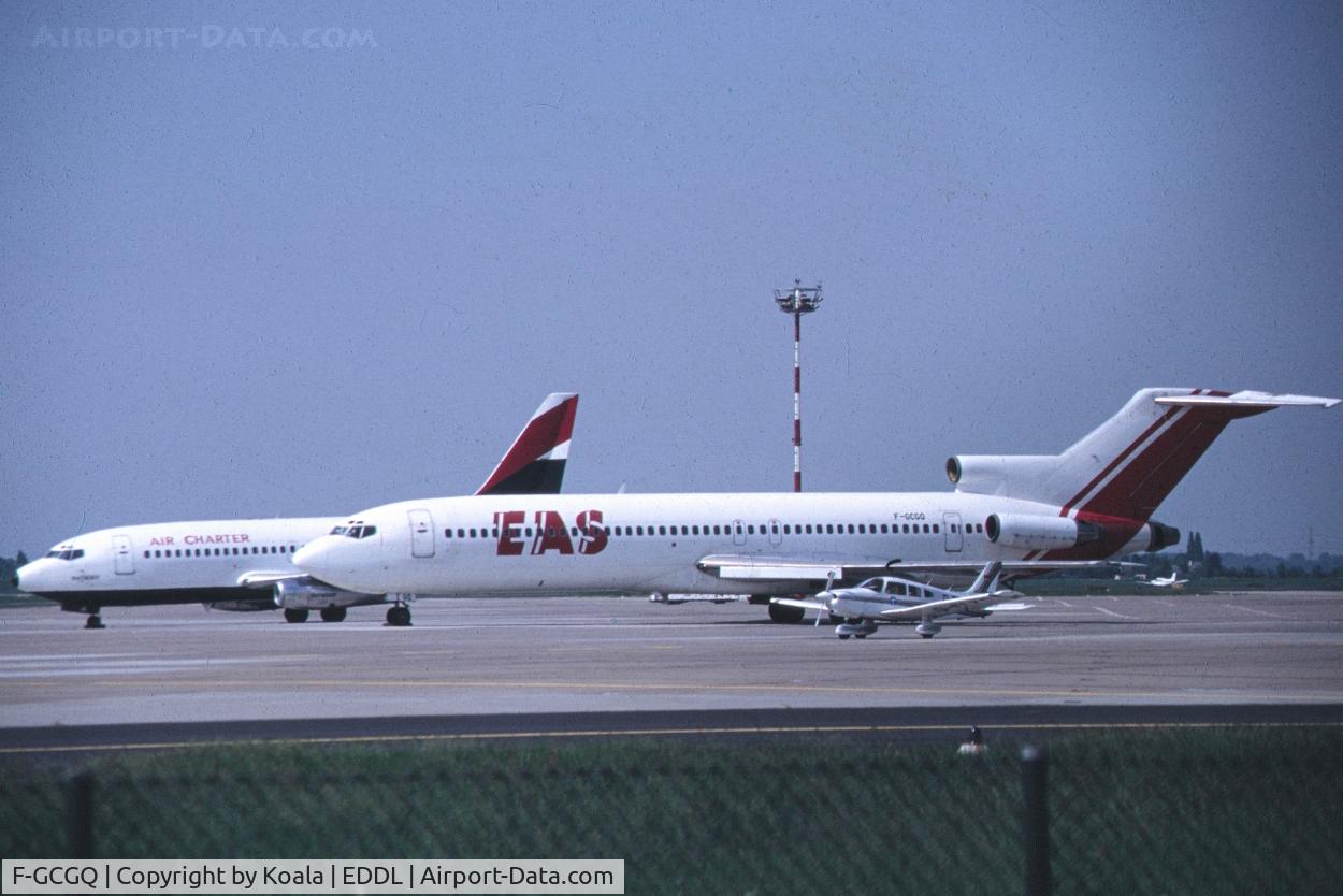 F-GCGQ, 1972 Boeing 727-227 C/N 20609, Scan from slide.