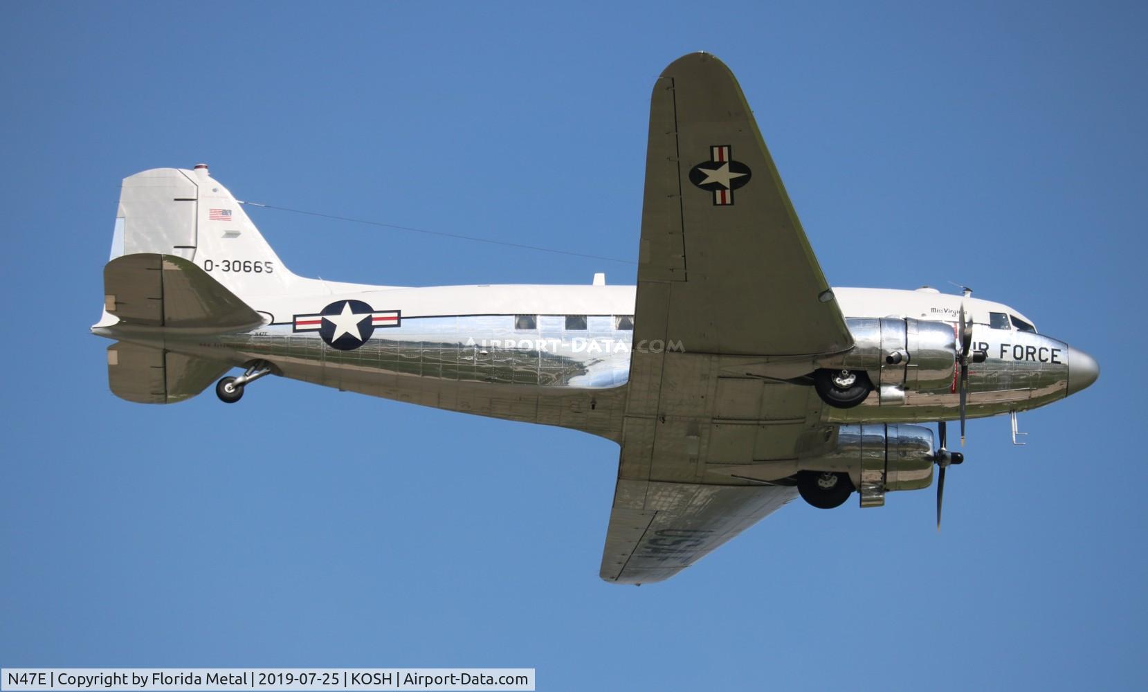N47E, 1943 Douglas DC-3C (C-47A-60-DL) C/N 13816, C-47 zx