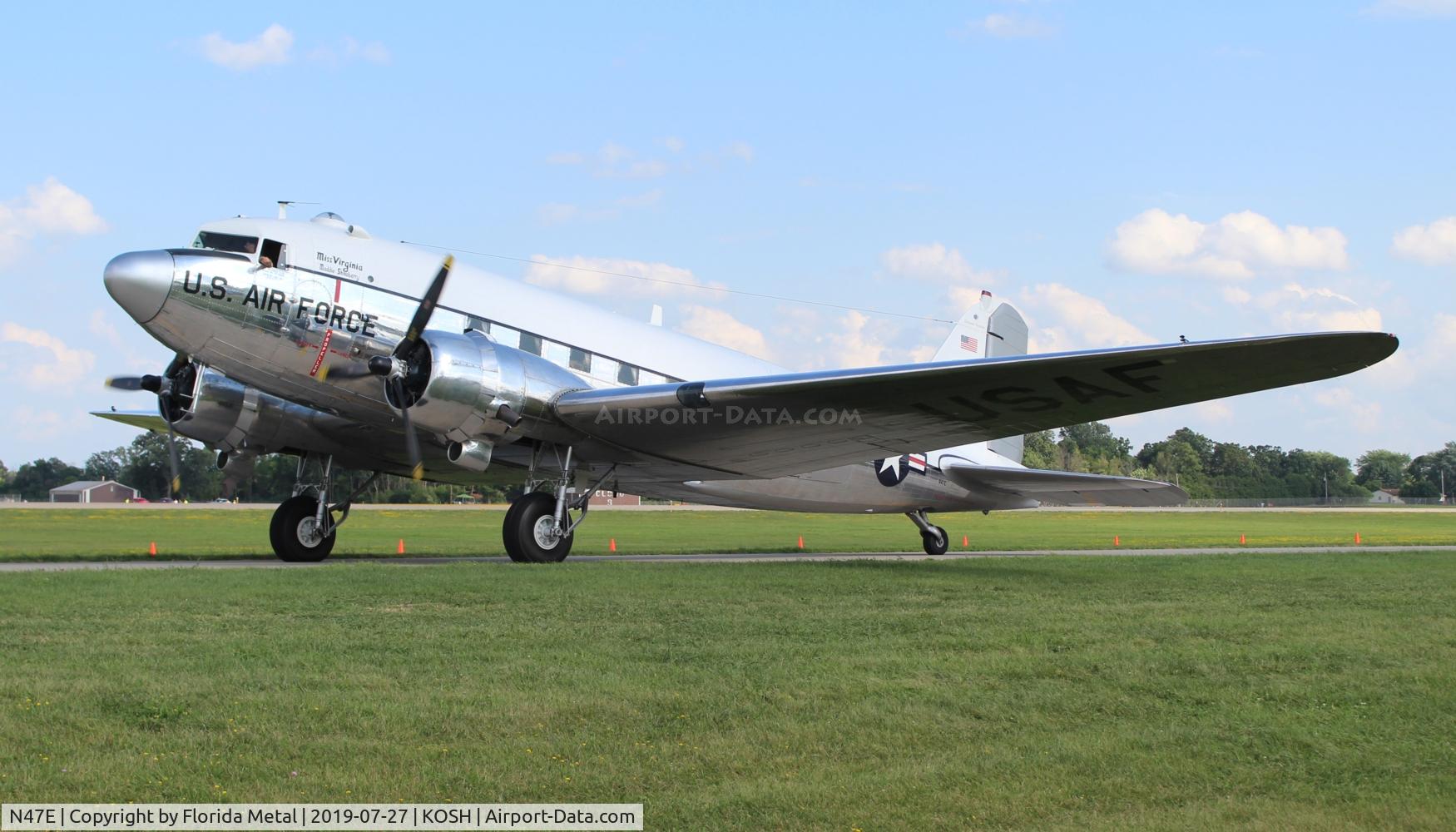 N47E, 1943 Douglas DC-3C (C-47A-60-DL) C/N 13816, C-47 zx