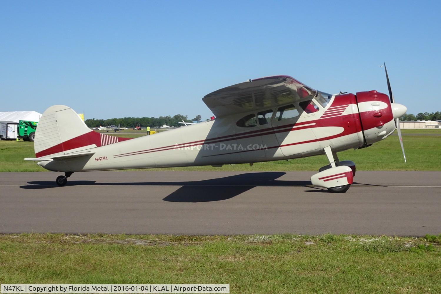 N47KL, 1947 Cessna 195A C/N 7053, C195 zx