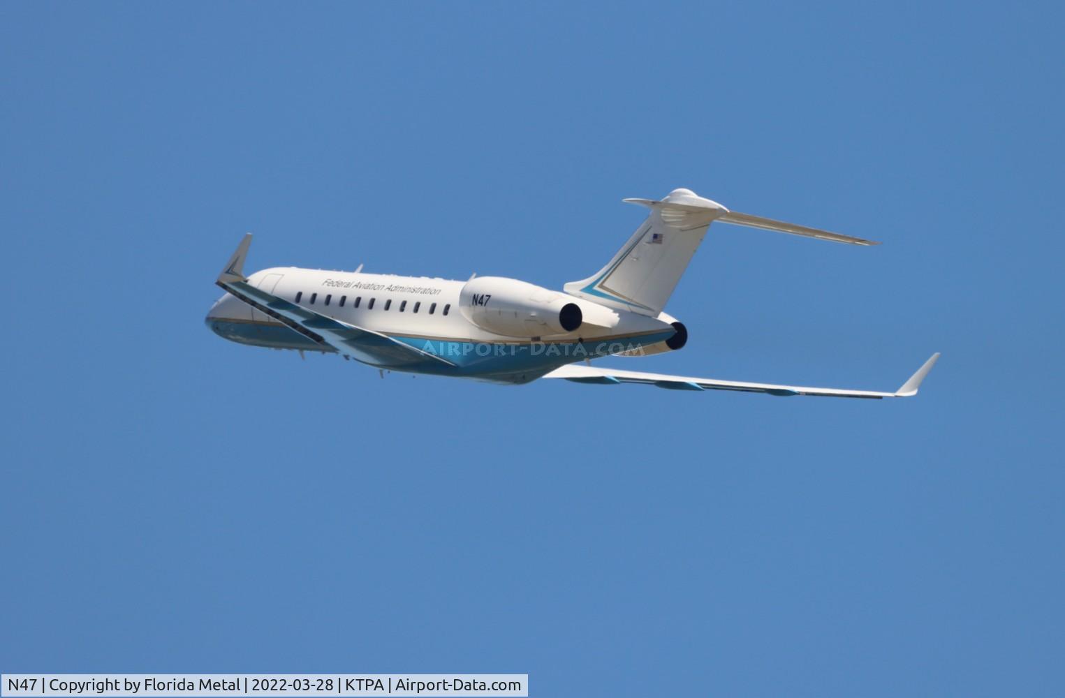 N47, 2005 Bombardier BD-700-1A10 Global 5000 C/N 9160, FAA zx