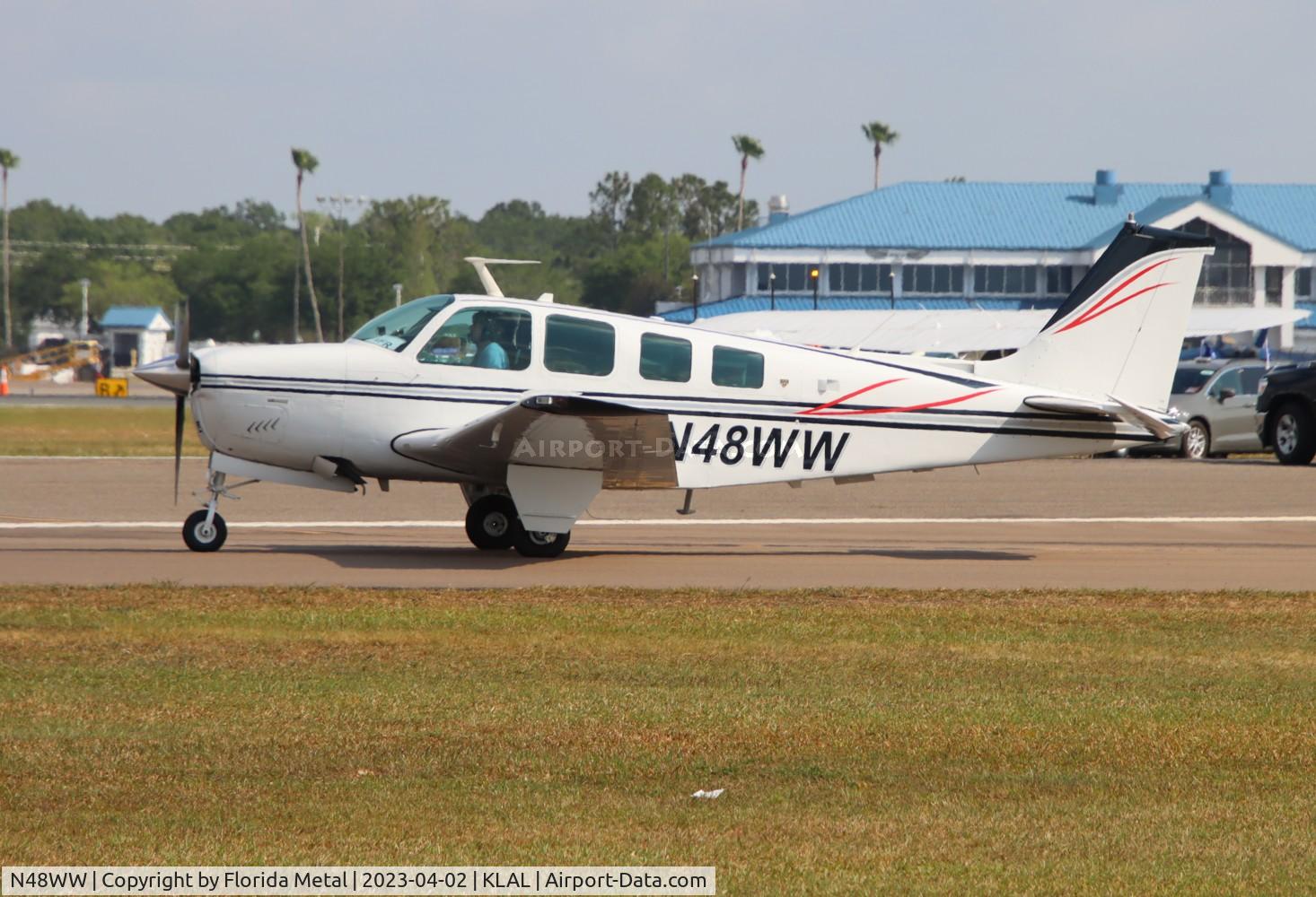 N48WW, 1976 Beech A36 Bonanza 36 C/N E-940, Bonanza 36 zx