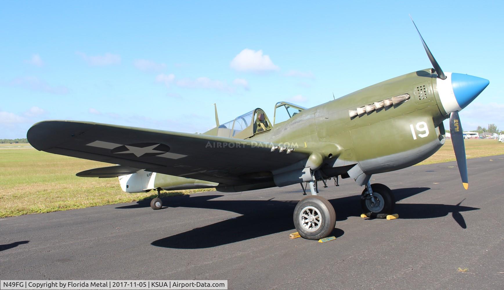 N49FG, 1943 Curtiss P-40N Warhawk C/N 29623, P-40 zx