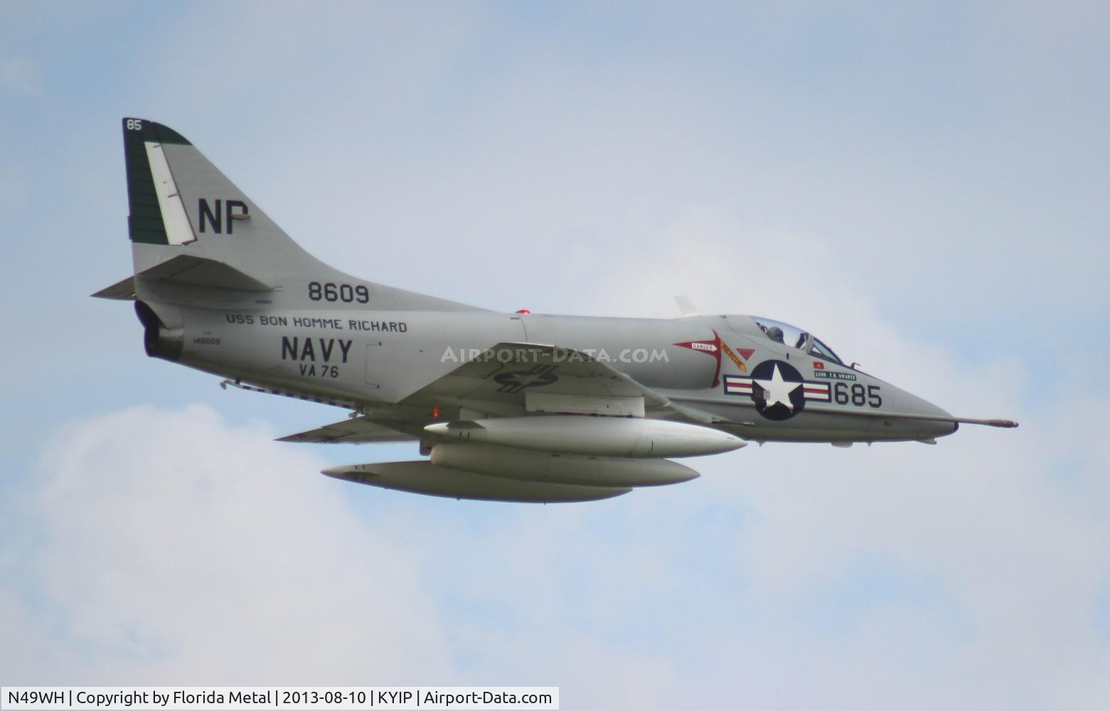 N49WH, 1959 Douglas A-4B Skyhawk C/N 11366, A-4 Skyhawk zx