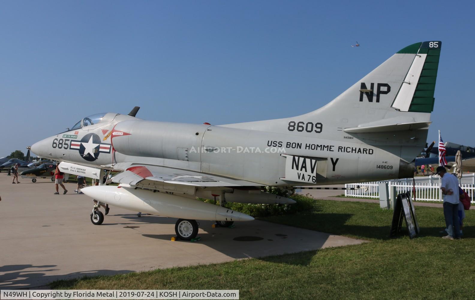 N49WH, 1959 Douglas A-4B Skyhawk C/N 11366, A-4 Skyhawk zx