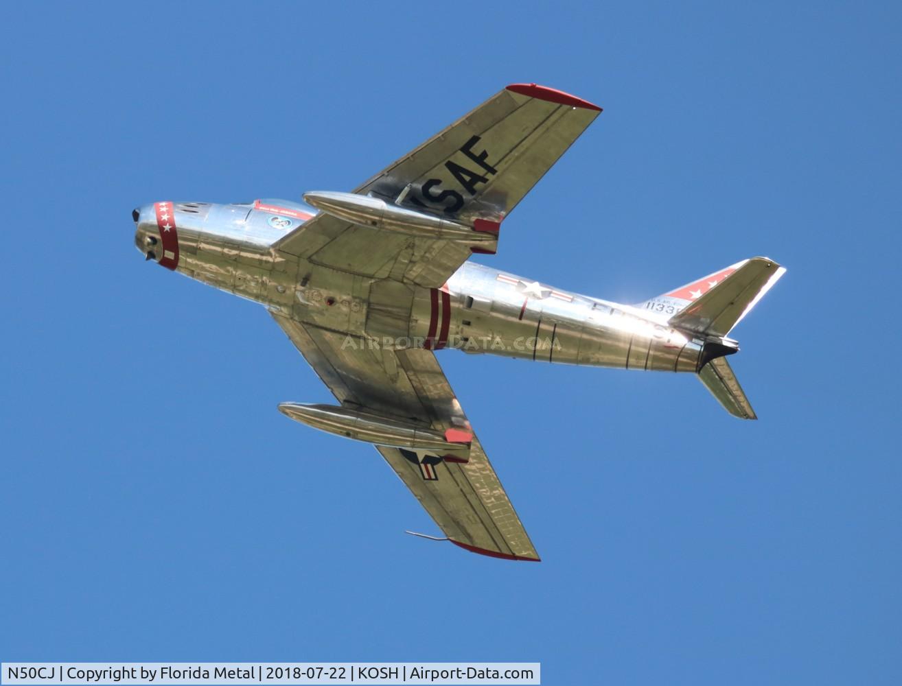 N50CJ, Canadair CL-13B Sabre 6 C/N 1490, F-86 zx