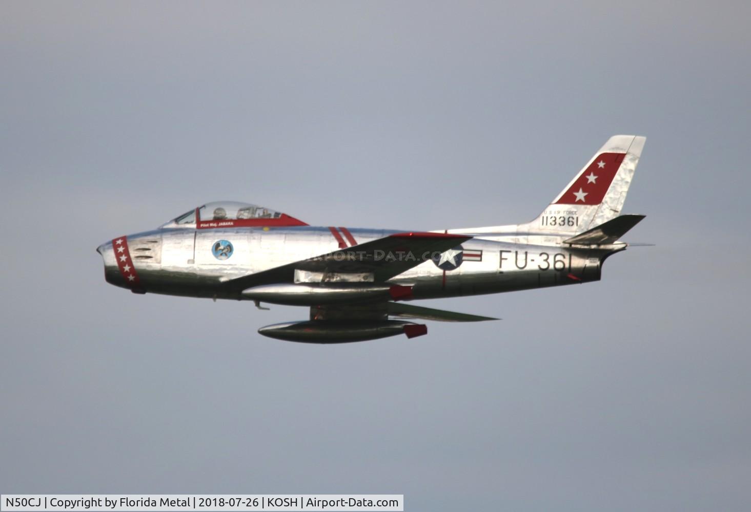 N50CJ, Canadair CL-13B Sabre 6 C/N 1490, F-86 zx