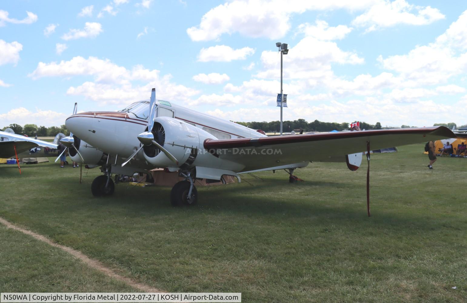 N50WA, 1962 Beech G18S C/N BA-616, Beech G18S zx